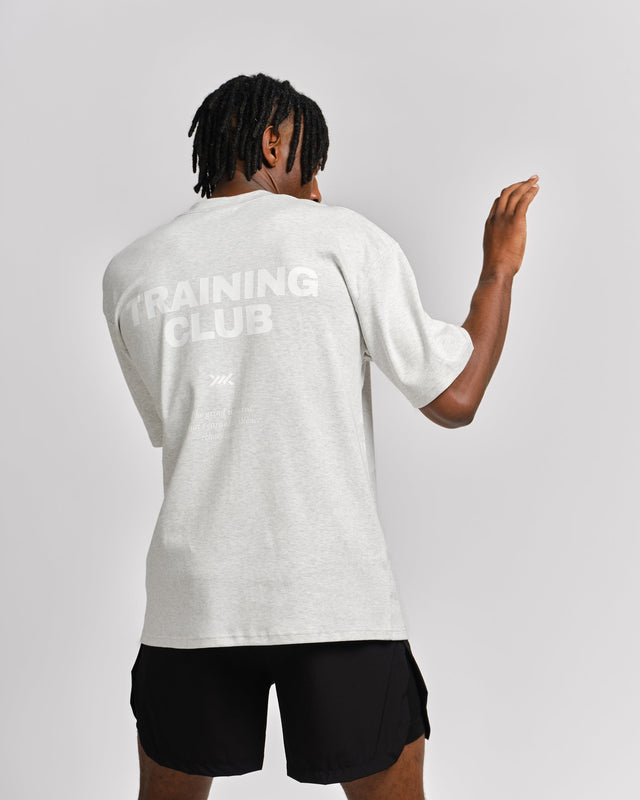 Caged T-Shirt Training Club – Ljusgrå