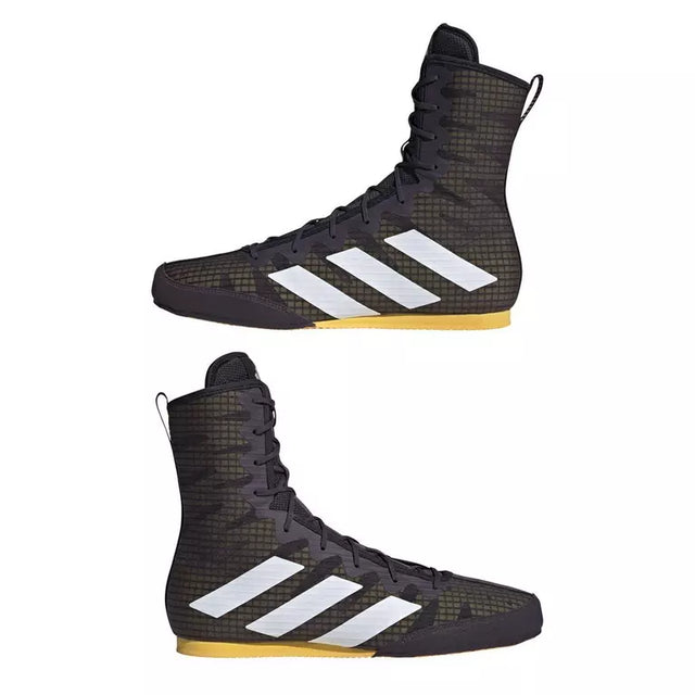 Adidas Boxschuhe Box Hog 4 – Schwarz/Weiß