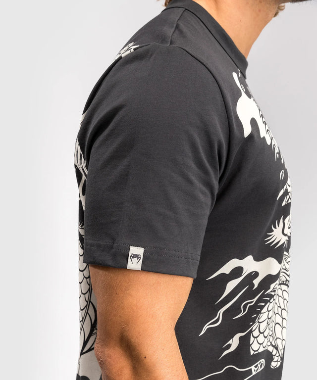 T-shirt Venum Dragon's Flight – Gris/Crème
