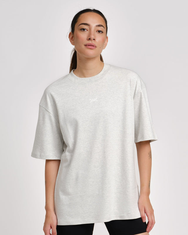 Caged T-Shirt 'CBU' – Gris clair