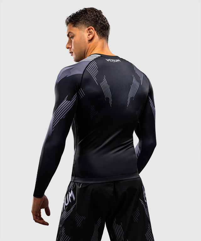Venum Rashguard No-Gi 6.0 Långärmad – Svart/Vit