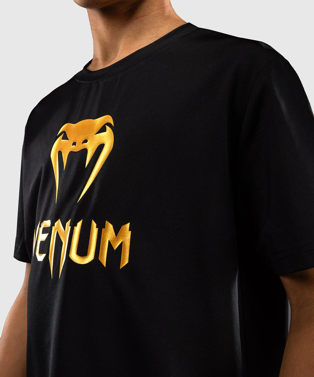Tricou Venum Classic Dry Tech Copii – Negru/Auriu