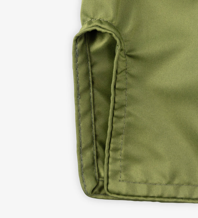 Caged Muay Thai shorts Classic - Khaki grøn/sort dame