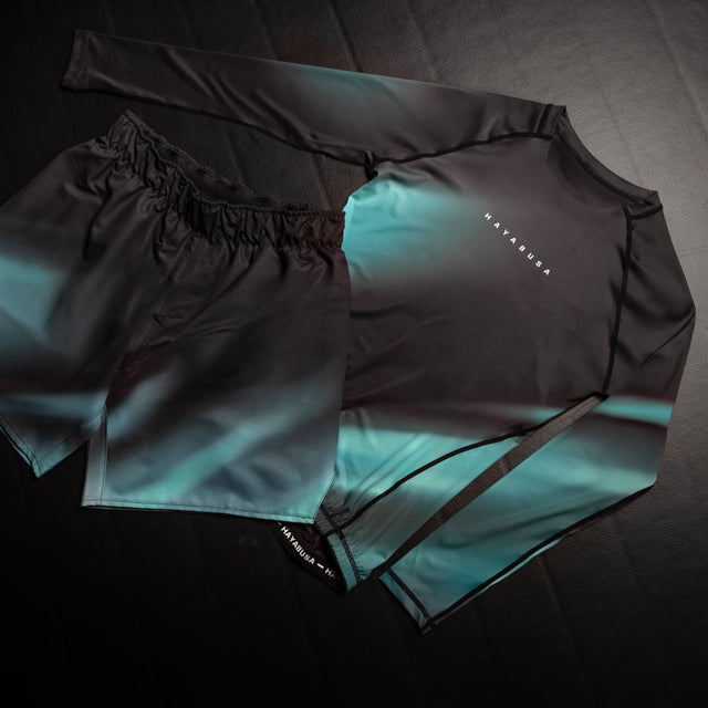 Rashguard Hayabusa Apex Nova Mangas Compridas – Turquesa