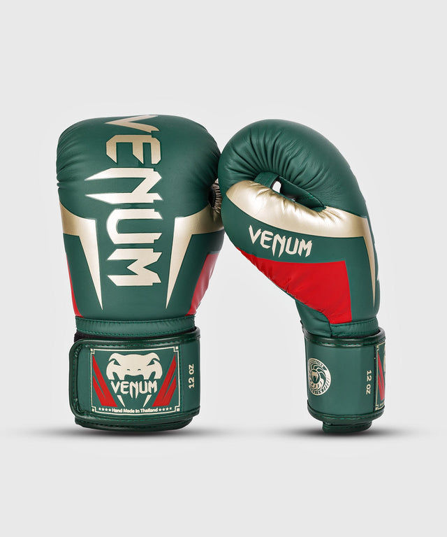 Boxerské rukavice Venum Elite – Zelené