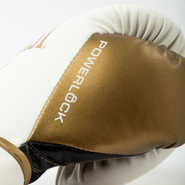 Everlast Boksehandsker Powerlock 2R – Hvid/Guld