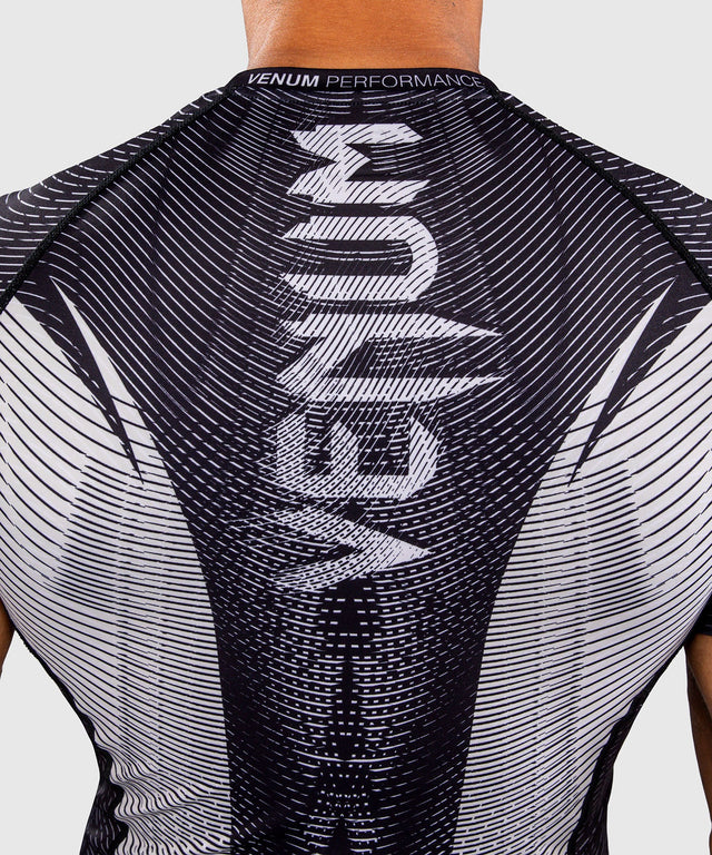 Rashguard Venum Galactic 3.0 Krótki Rękaw – Offwhite/Czarny