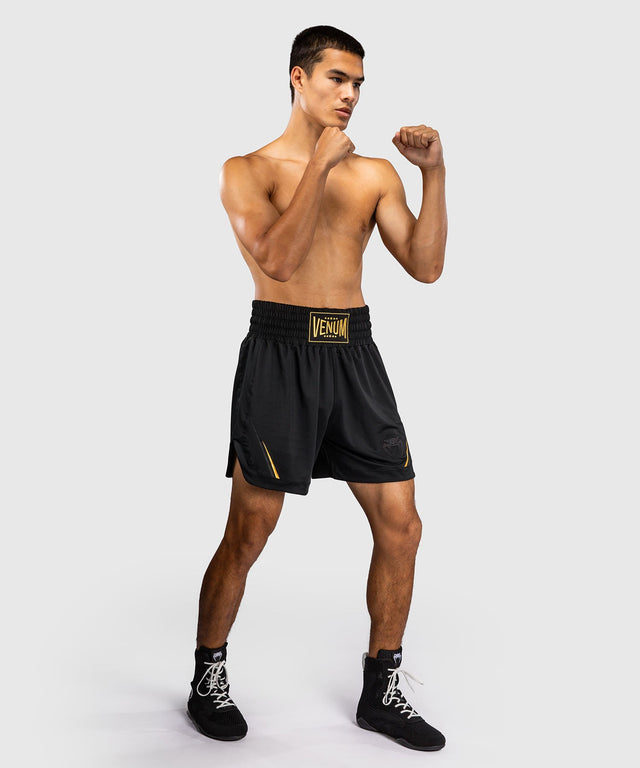 Pantalones de boxeo Venum G-Core – Negro/Oro