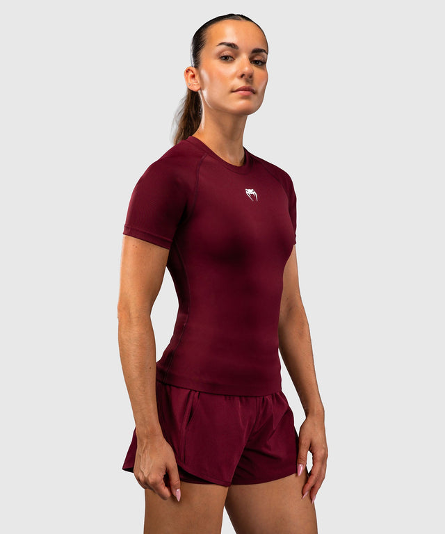 Rashguard Venum Aero XT Mangas Curtas – Ameixa