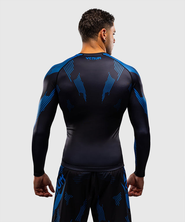 Rashguard Venum No-Gi 6.0 Maniche Lunghe – Nero/Blu
