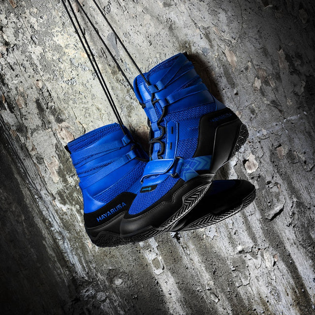Buty bokserskie Hayabusa Strike – Niebieskie/Czarne