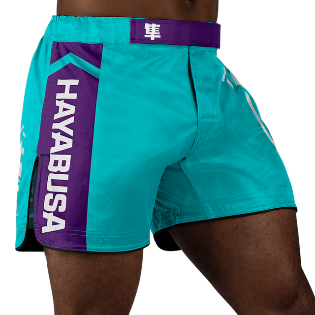 Hayabusa MMA-shorts Icon – Oceaangrön