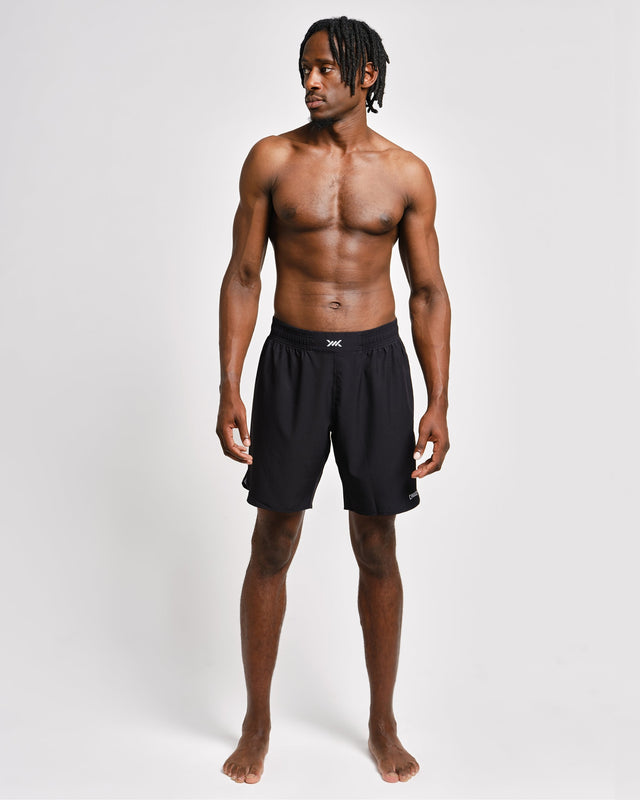 Caged MMA Shorts Tactical - Black