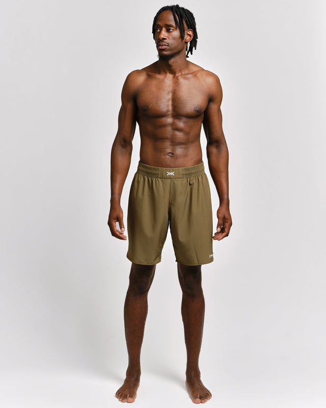 Calções de MMA Caged Tactical – Verde militar