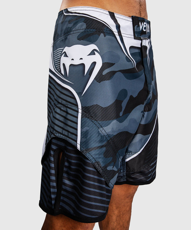 MMA trenky Venum Camo Hero – Tmavě námořnická modrá/modrá
