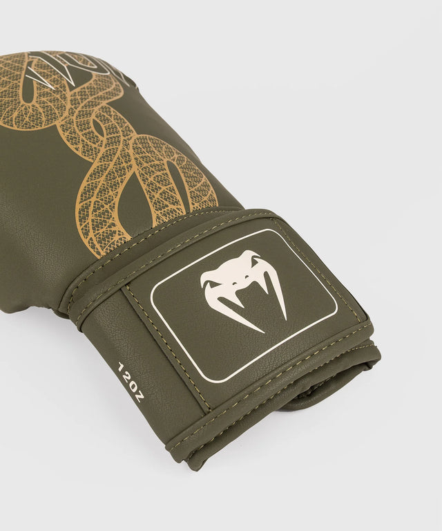 Venum Serpenti Boxningshandskar – Khaki Grön