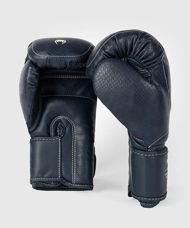 Boxerské rukavice Venum Impact Evo Scales – Noční modrá