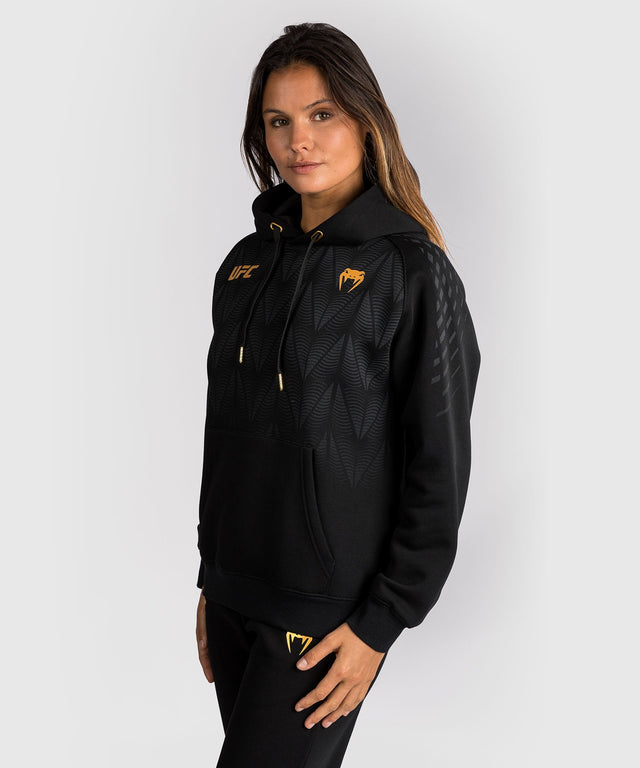 Venum UFC Hoodie Zenith Damen – Schwarz/Gold