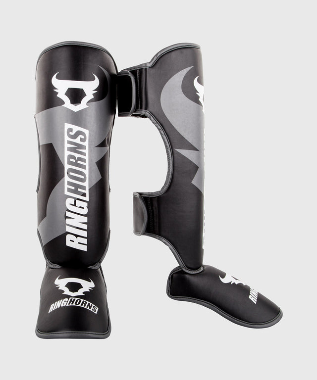 Espinilleras Ringhorns Charger – Negro