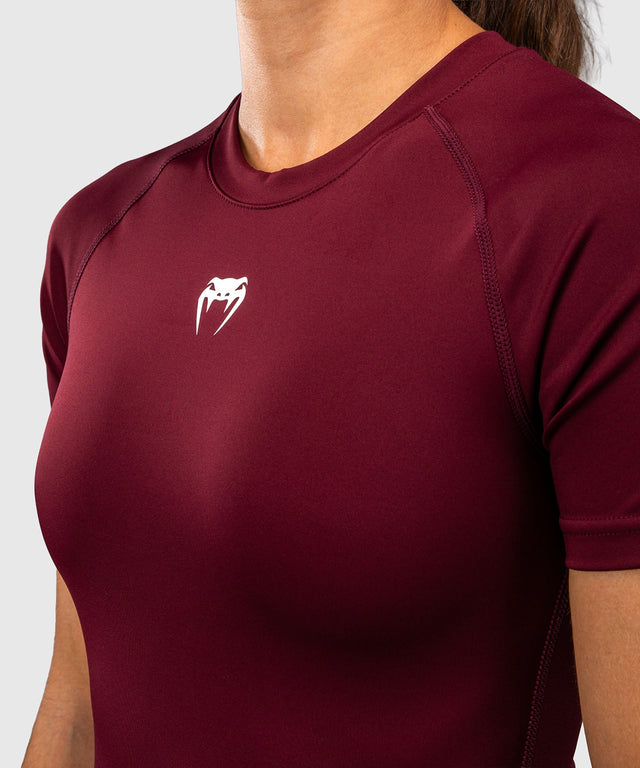 Rashguard Venum Aero XT Mangas Curtas – Ameixa