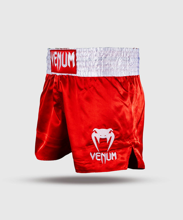 Pantaloncini Muay Thai Venum Classic – Rosso