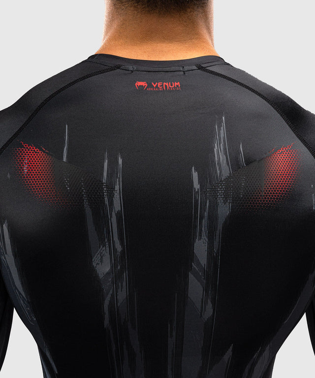 Rashguard Venum Demon Mangas Compridas – Preto/Cinzento