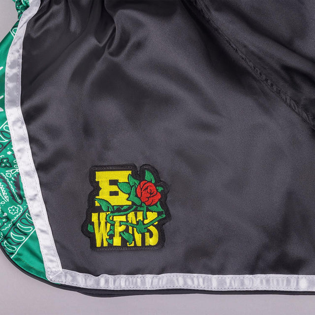 Muay Thai trenky 8 WEAPONS West Coast – Zelené