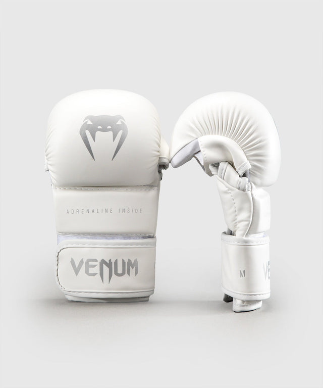 Rękawice MMA Venum Contender 1.5 – Białe/Srebrne
