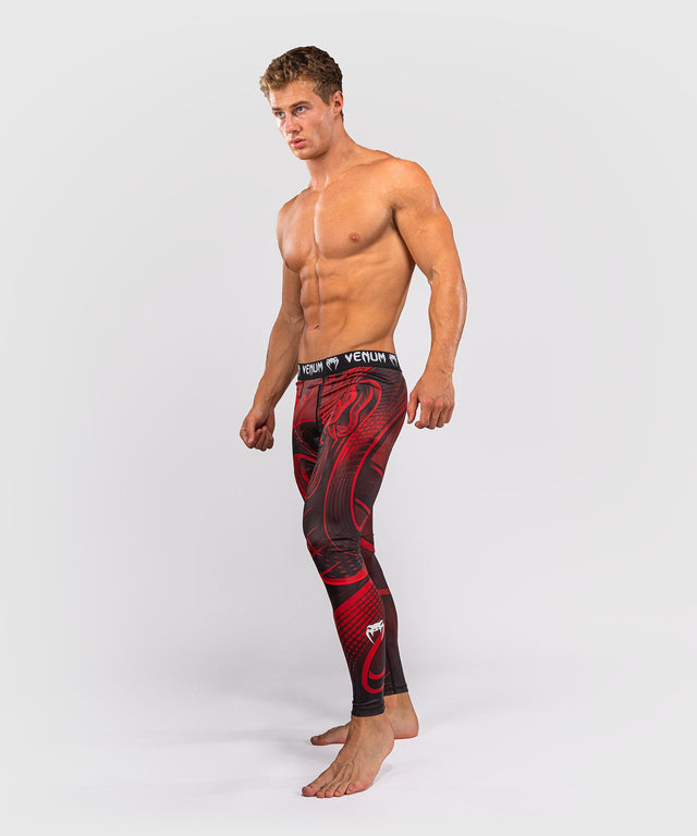 Pantaloncini a compressione Venum Crimson Viper 2.0 – Nero/Rosso