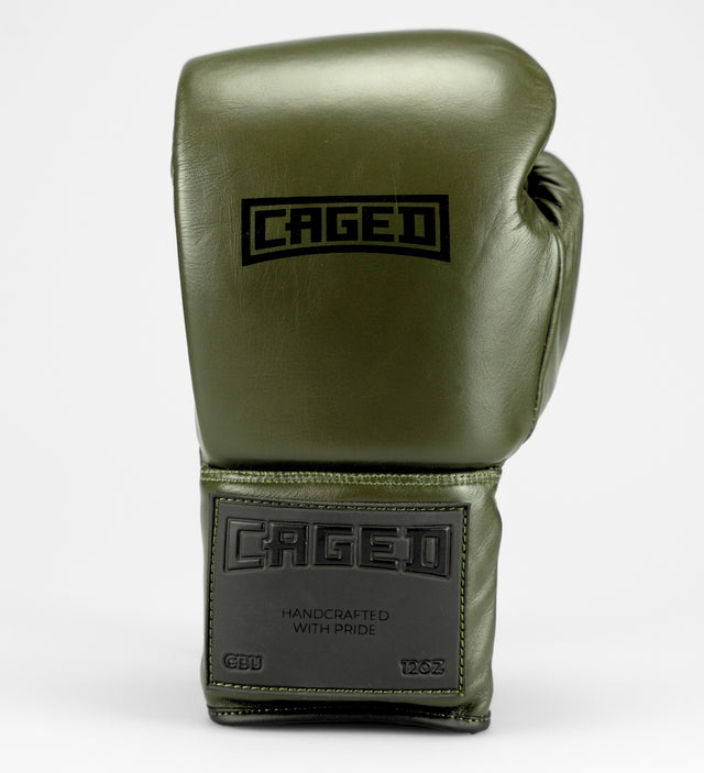 Boxerské rukavice Caged X Series – Khaki/Černé