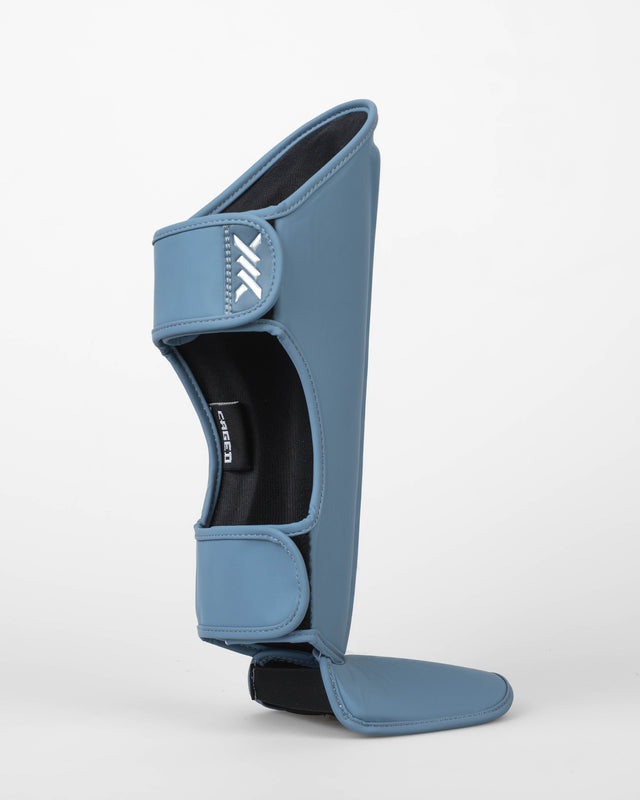 Caged Spark Kids Shin Guards – Midnight Blue