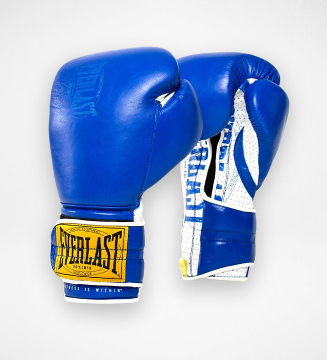 Everlast 1910 Boxningshandskar Hook and Loop - Blå