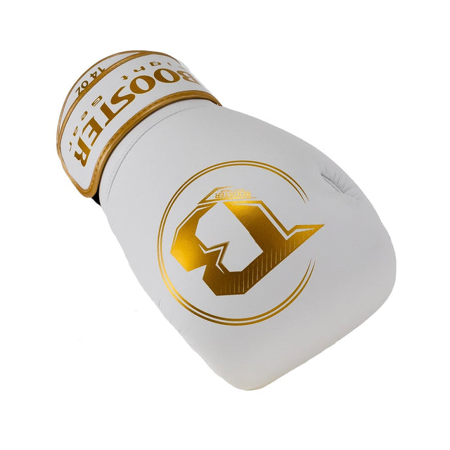 Mănuși de box Booster PRO BGL VX4 – Alb/Auriu