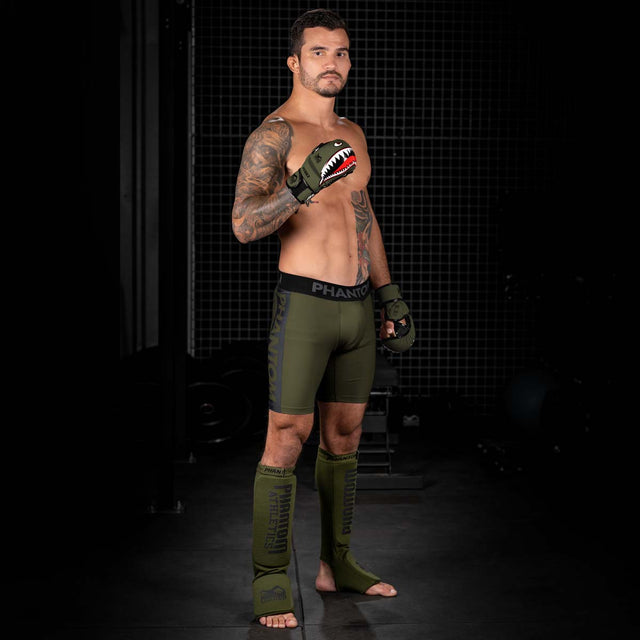 Phantom Athletics Schienbeinschoner Impact – Armygrün