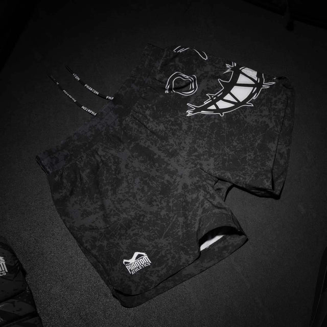Phantom Athletics MMA-Shorts Fusion Serious – Schwarz