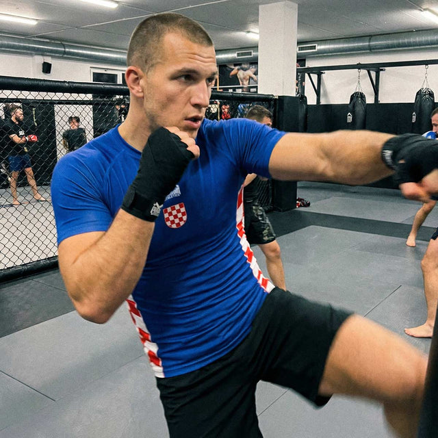 Phantom Athletics Rashguard Team Croatia – Modrý