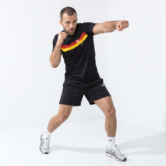 Phantom Athletics Træningsskjorte EVO+ Germany CT – Sort/Rød/Guld