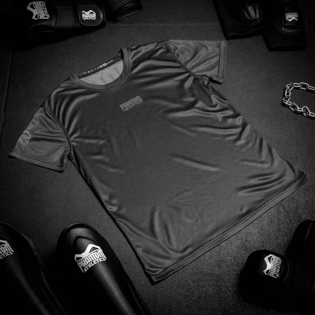 Camiseta de entrenamiento Phantom Athletics EVO Supporter – Negro/Gris