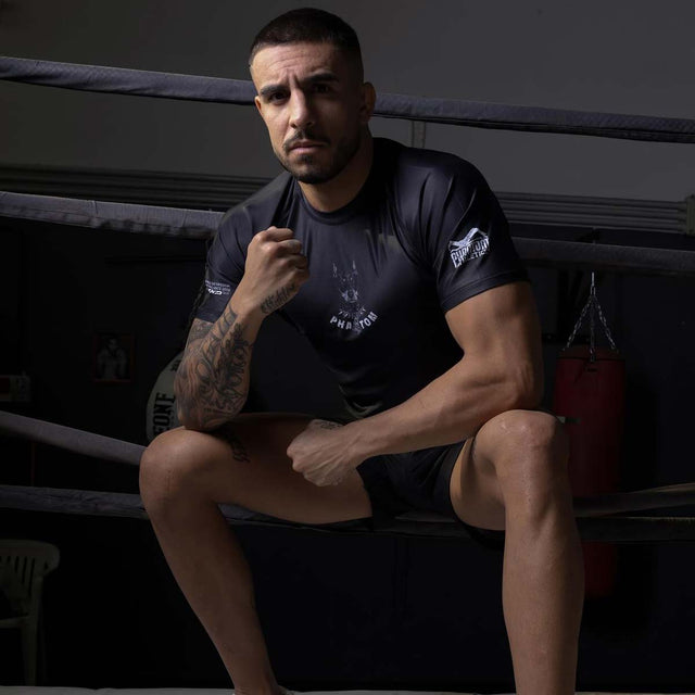 Rashguard Phantom Athletics EVO Dobermann – Černý