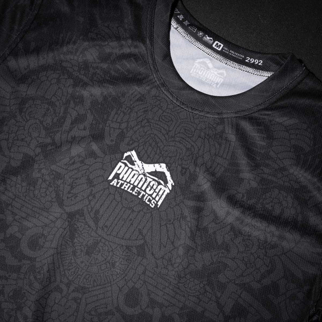Tricou Phantom Athletics EVO Aztec – Negru/Gri