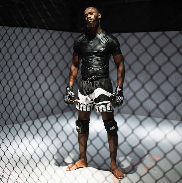 Phantom Athletics MMA-shorts Fusion-R 2in1 Savage – Sort/Hvid