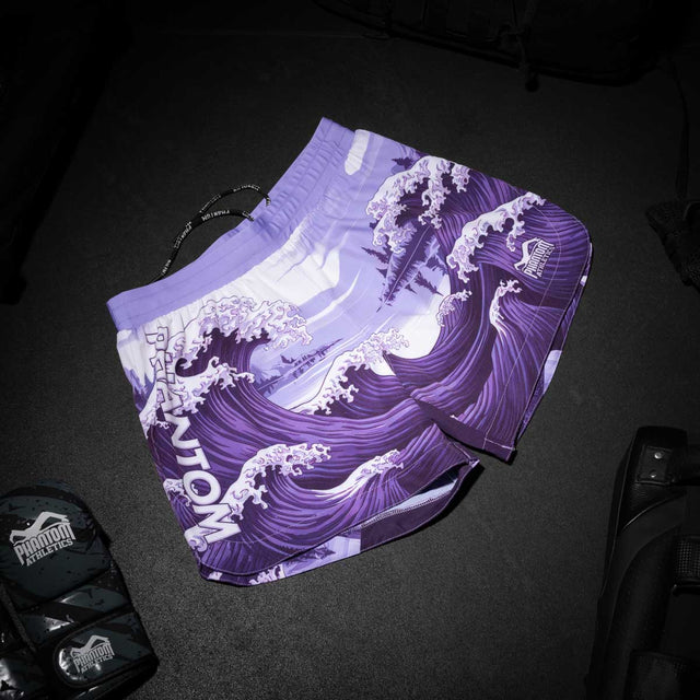 Phantom Athletics MMA Shorts FUSION-R Tsunami – Purple