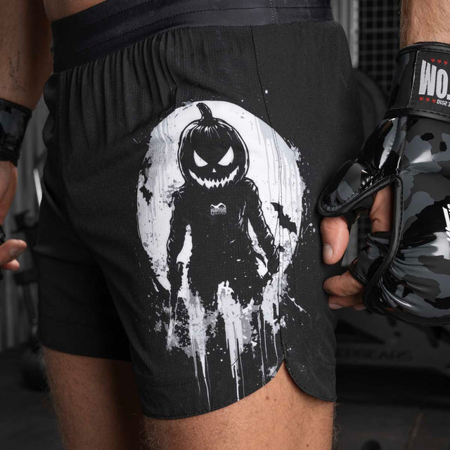 Pantalones de MMA Phantom Athletics Fusion-R Pumpkill – Negro/Gris