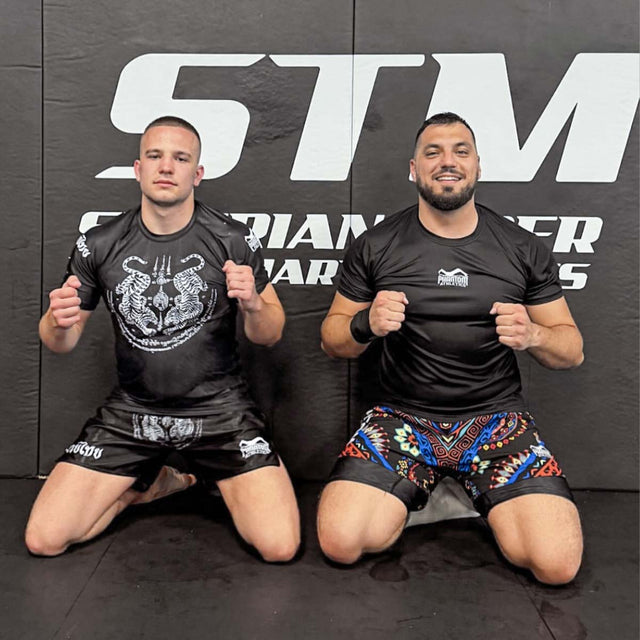 Pantaloncini Muay Thai Phantom Athletics Sak Yant – Nero