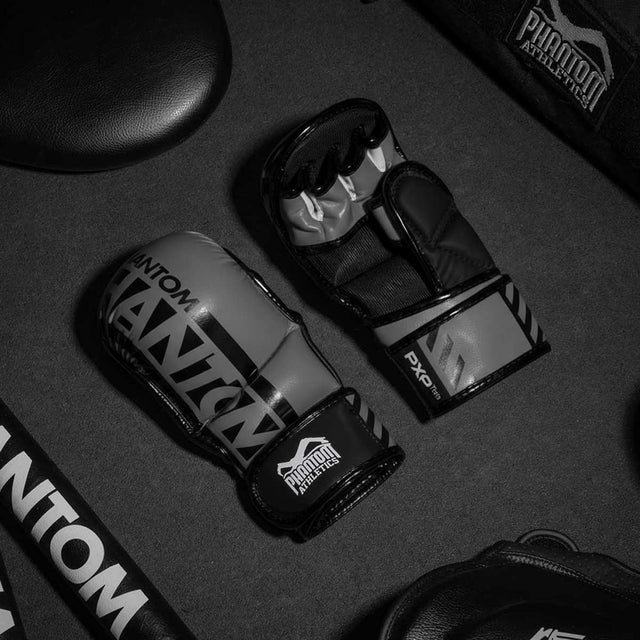 MMA rukavice Phantom Athletics APEX – Šedé
