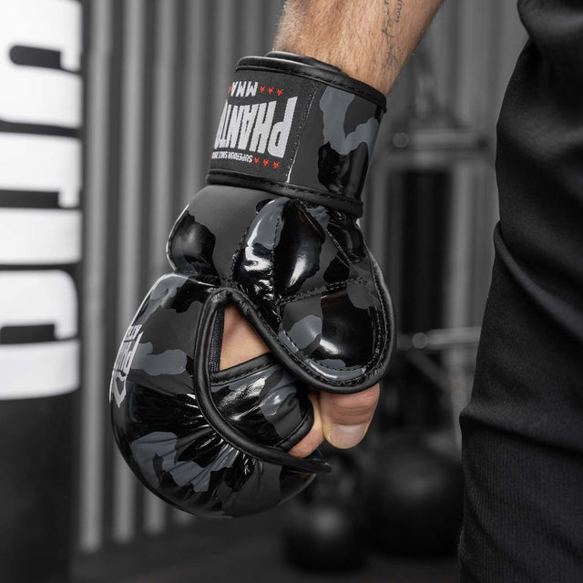 Gants de MMA Phantom Athletics APEX – Noir/Camo