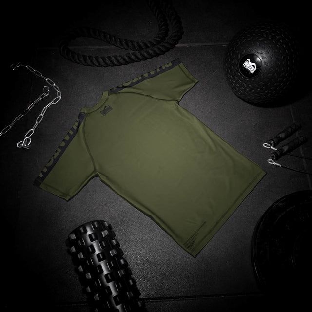Rashguard Phantom Athletics EVO Apex Maniche Corte - Army
