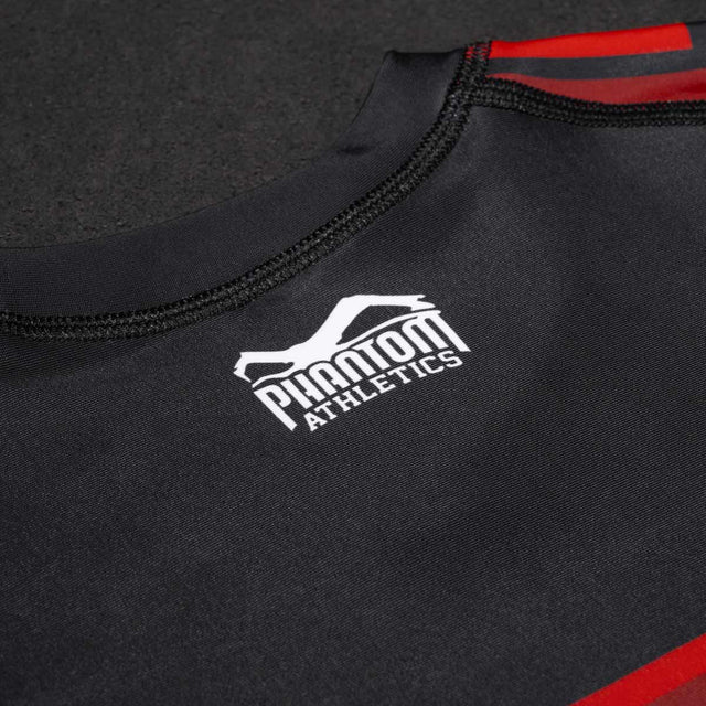 Phantom Athletics Rashguard EVO Apex Short Sleeves - Red