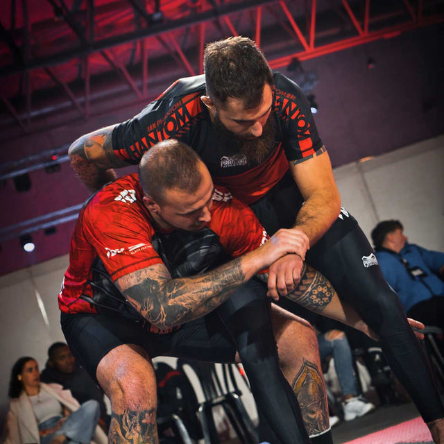 Phantom Athletics Rashguard EVO Apex Short Sleeves - Red