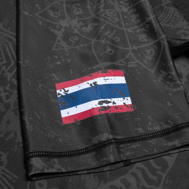 Rashguard Phantom Athletics Muay Thai – Negro/Gris
